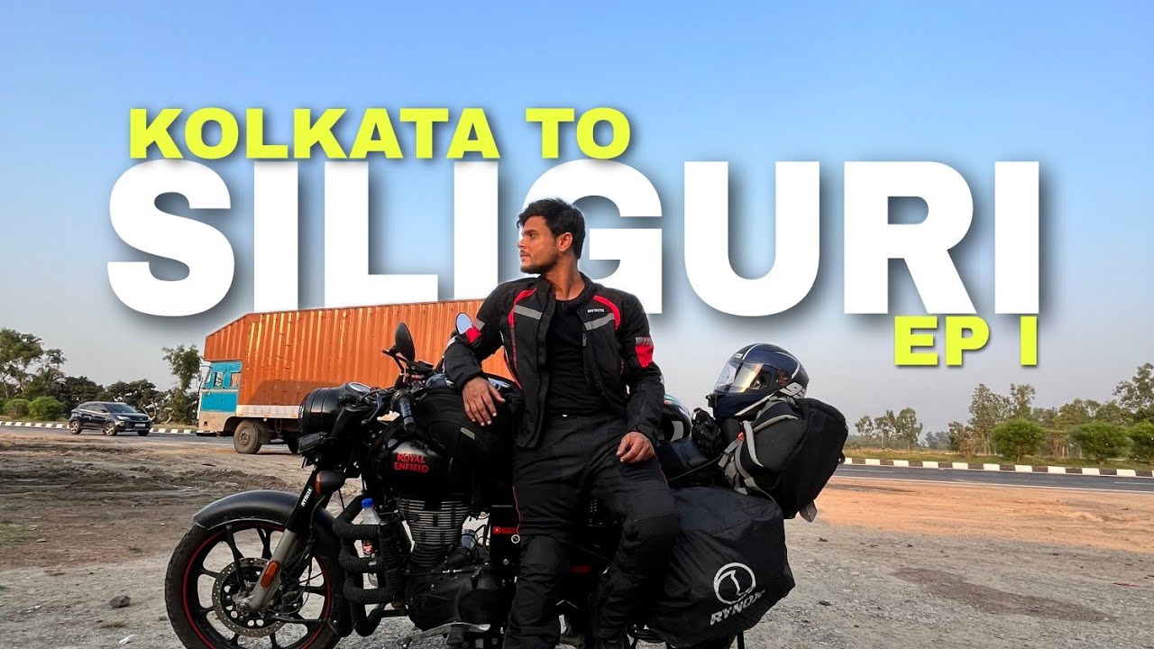 Kolkata to Siliguri by bike । Bardhaman Badshahi Road । Kolkata to Gurudongmar Lake by Royal Enfield