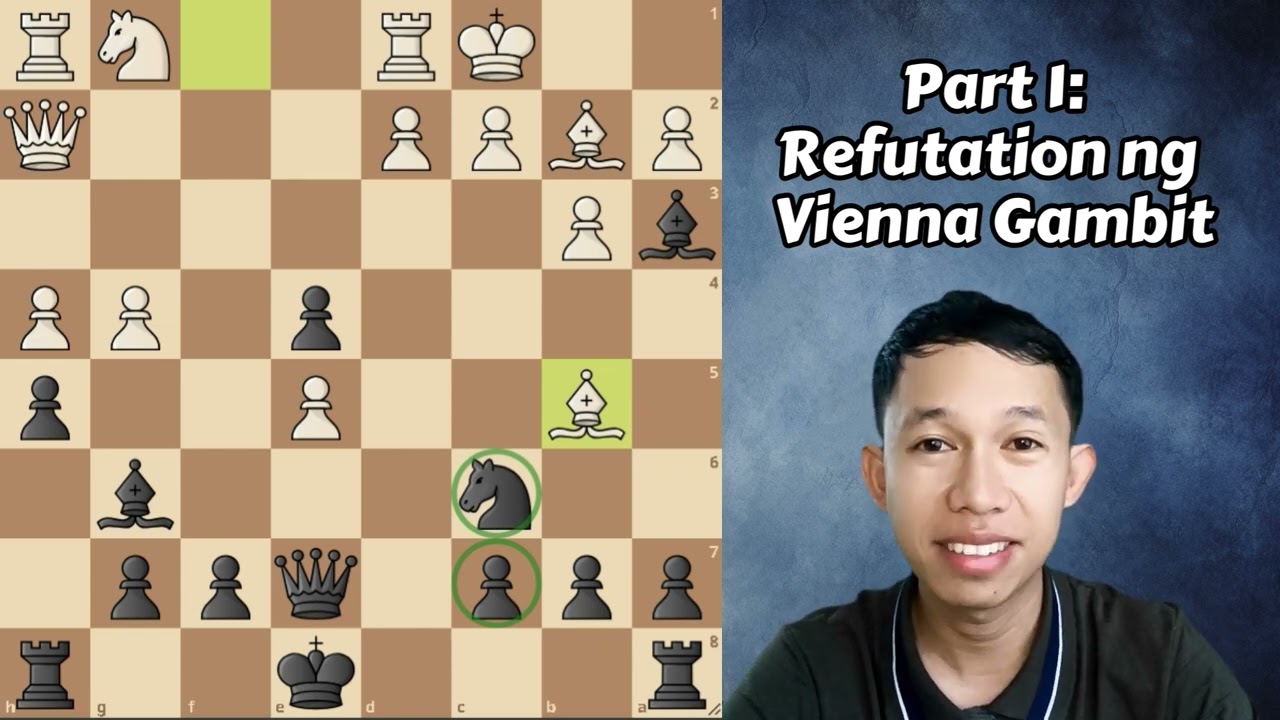 PART 1: Refutation ng Vienna Gambit #chess