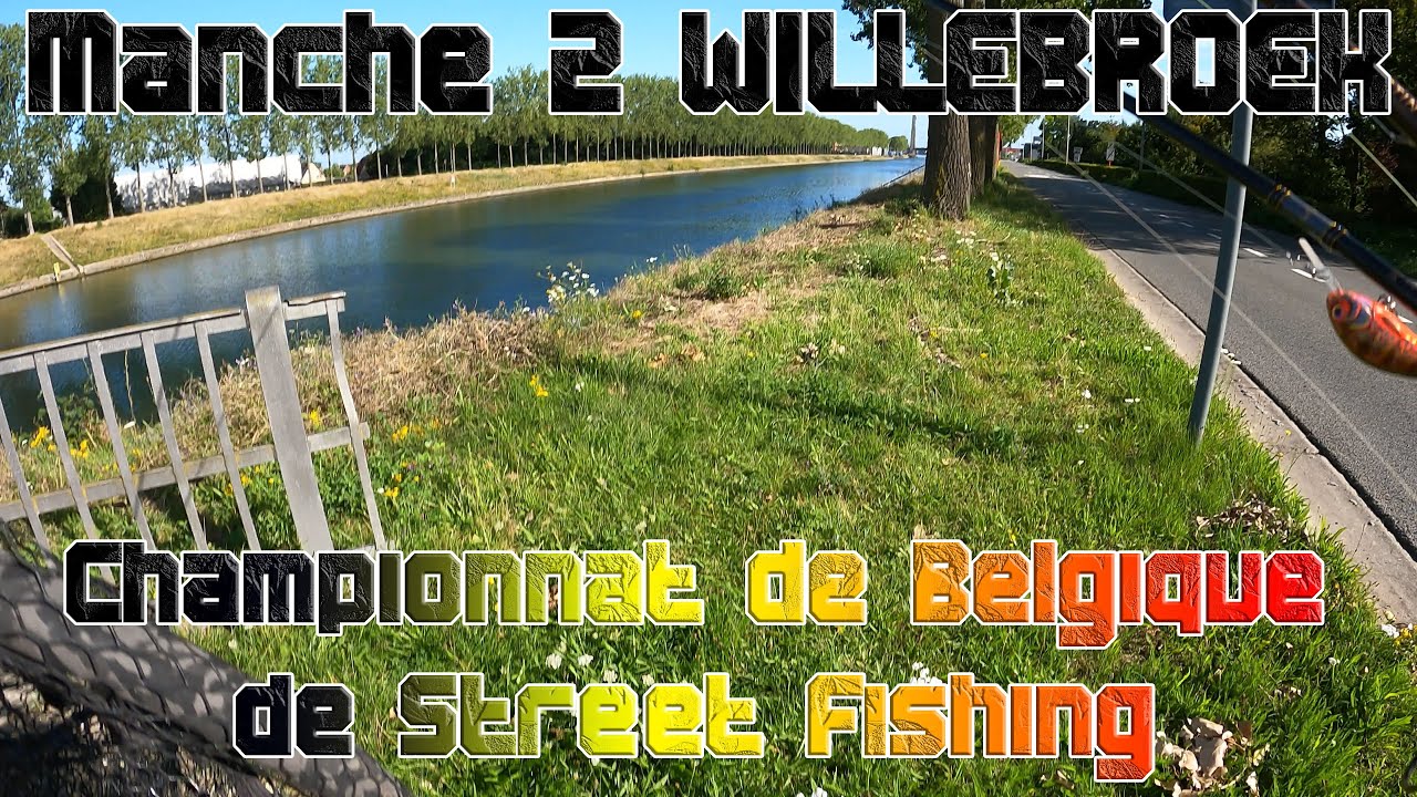 Championnat de Belgique de Street Fishing : Manche 2 WILLEBROEK