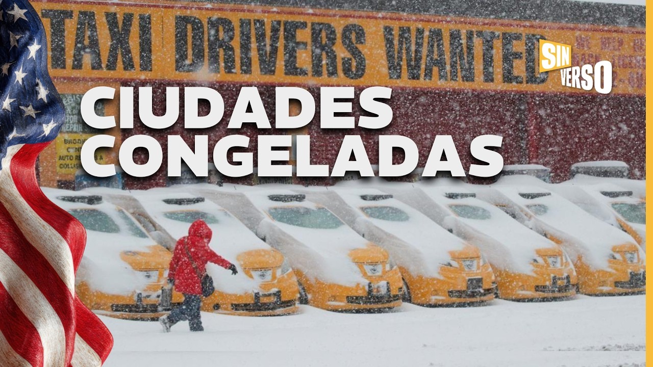 NEVADAS HISTÓRICAS y -31°C en EEUU | Calentamiento Global y Bases de IA en GROENLANDIA