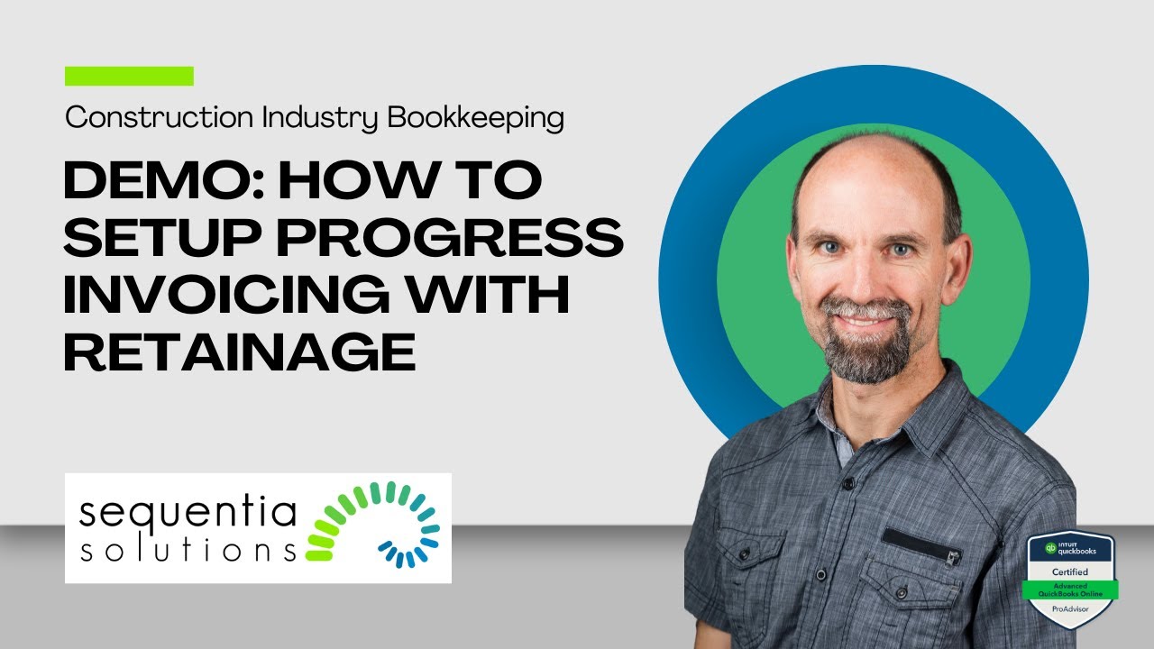 How to Set Up Progress Invoicing with Retainage: Step-by-Step Demo for Construction Industry