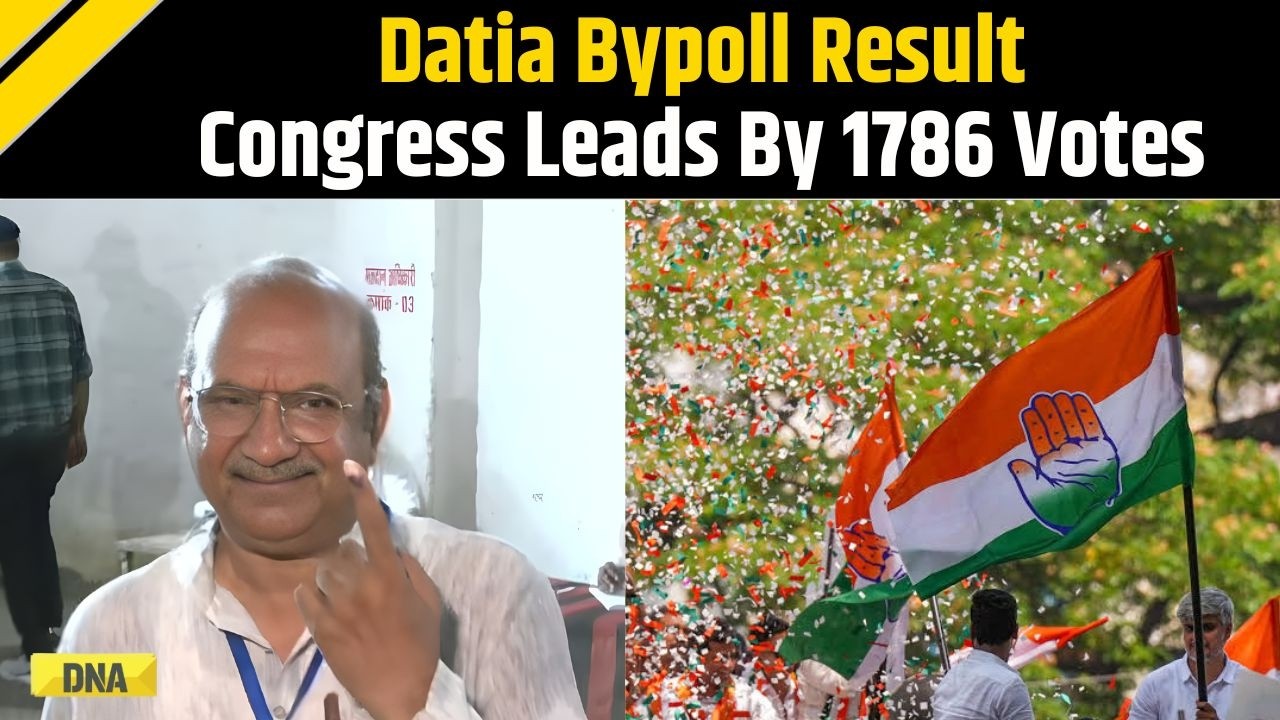 By-Poll Elections: Congress' Ghanshyam Singh Widens Lead In Datia Over BJP's Ashutosh Tiwari | MP