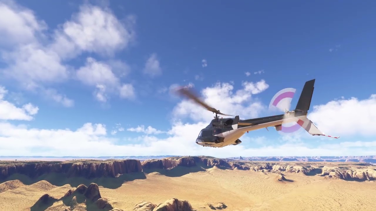 MSFS 2024 Airwolf in Combat