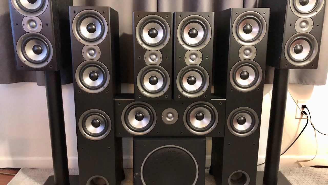 Polk Studio Monitor II 7.1 Home Theater - OfferUp  $350