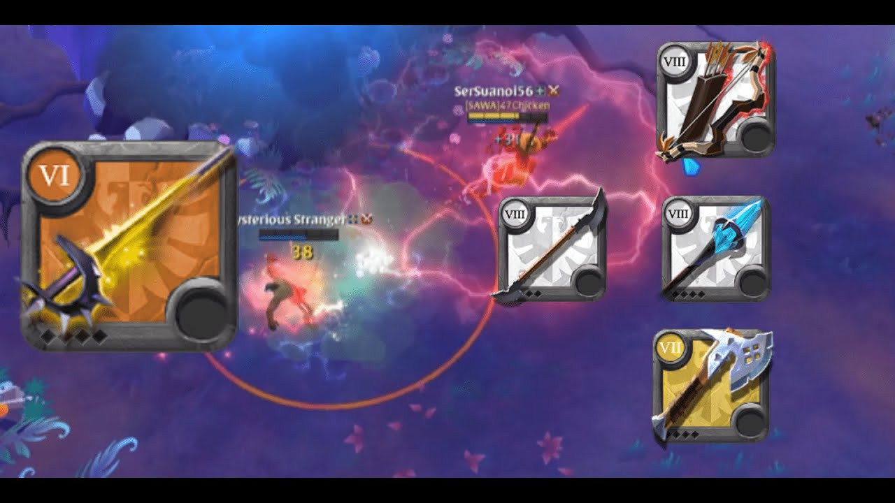 Albion Online Bloodletter 6.3 7.3 Vs 8.4  build meta! ? mist.