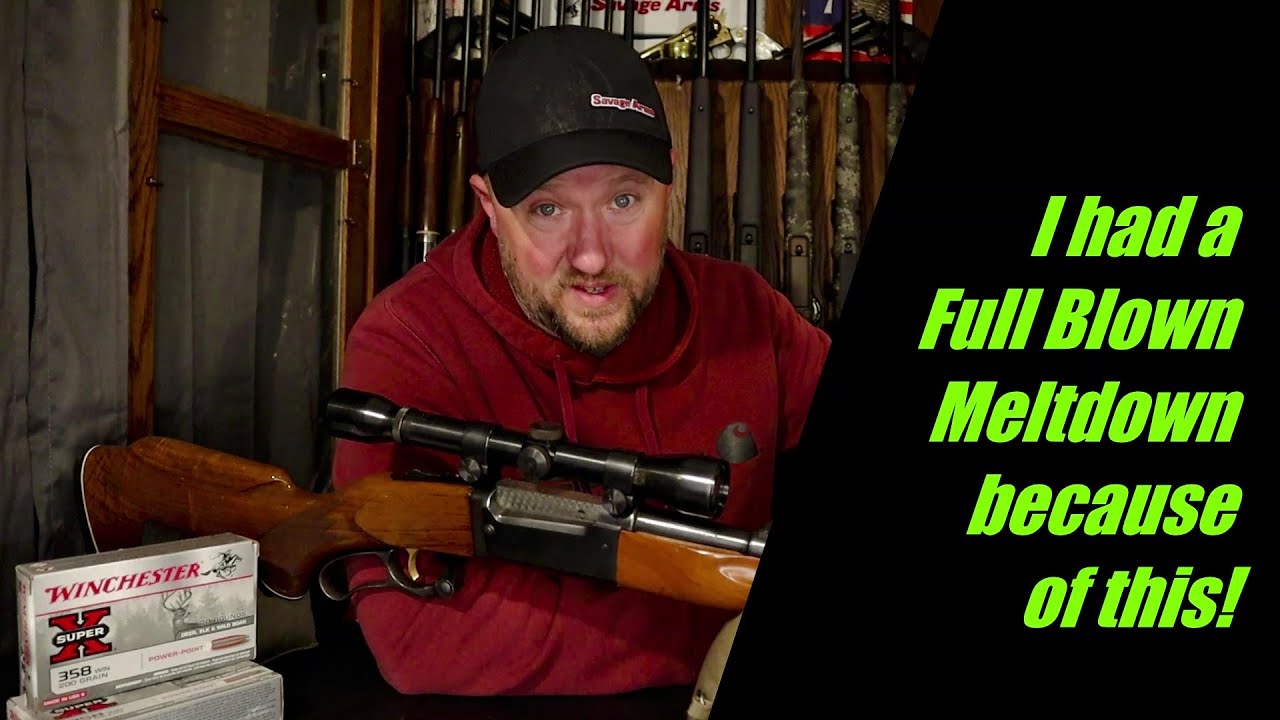 Savage Model 99F chambered in 358 Win.