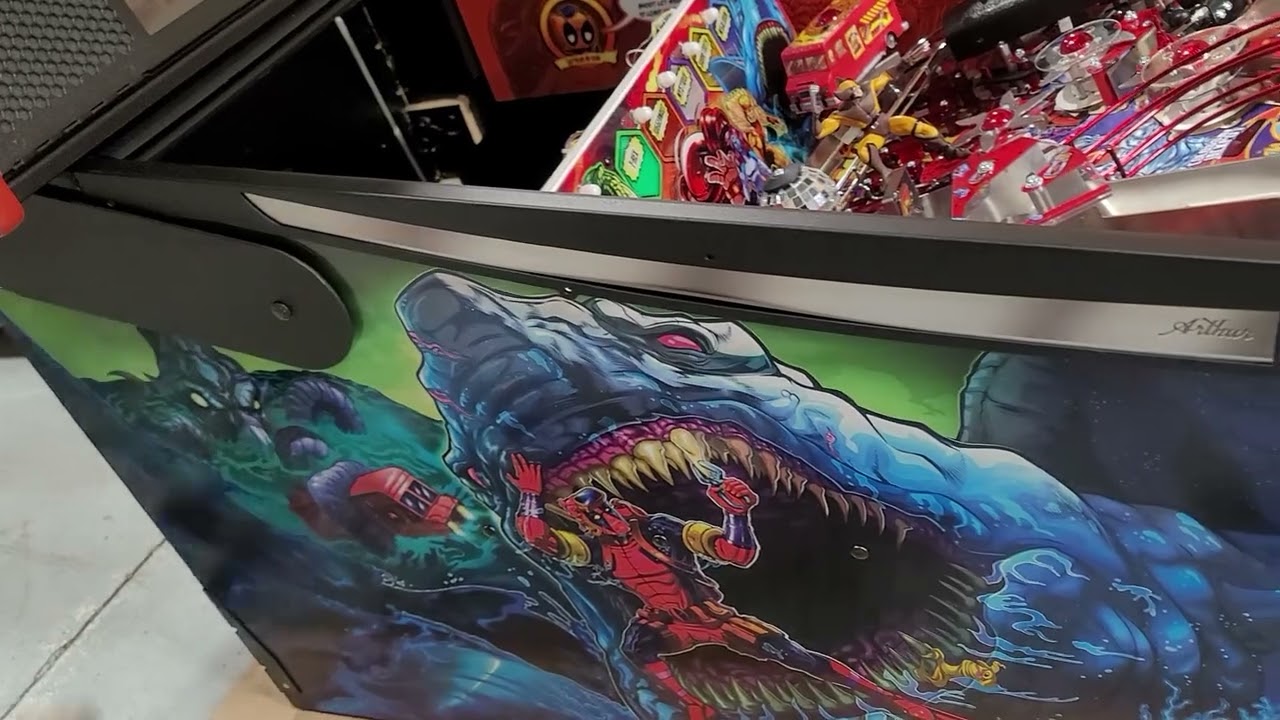 Stern Pinball Deadpool Side Armor Installation