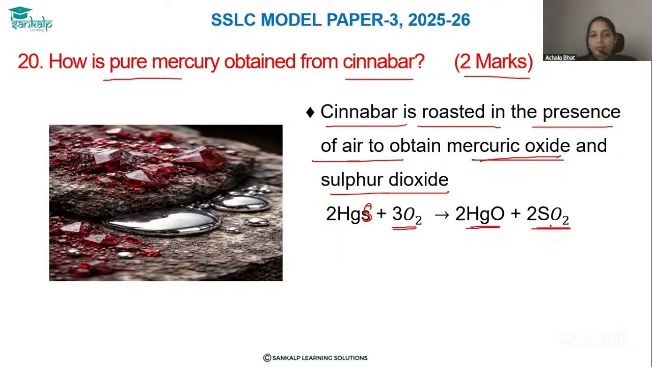 Model question paper 3 - Science - EM - Qno 20A