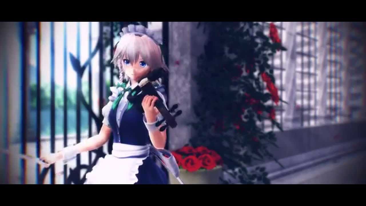 【東方偶像鄉 MMD】十六夜咲夜演奏卡農