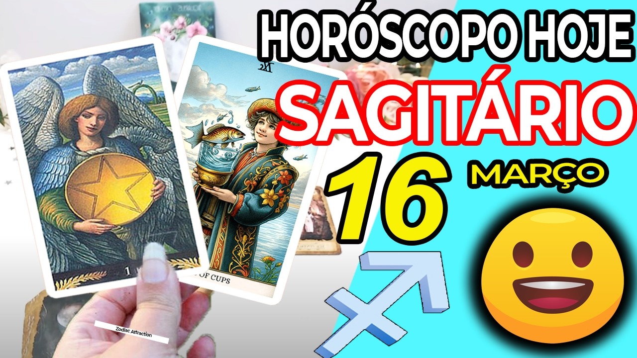 PREPARE-SE❗UMA GRANDE SURPRESA PARA VOCÊ😃 Sagitário ♐ 16 Março 2026 | Horoscopo do dia de hoje ♐