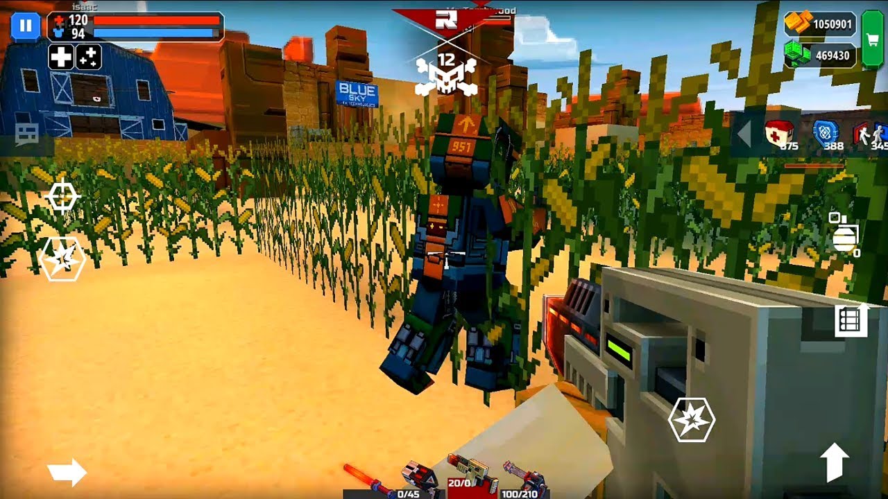 Pixelfield - Battle Royale FPS Android Gameplay HD