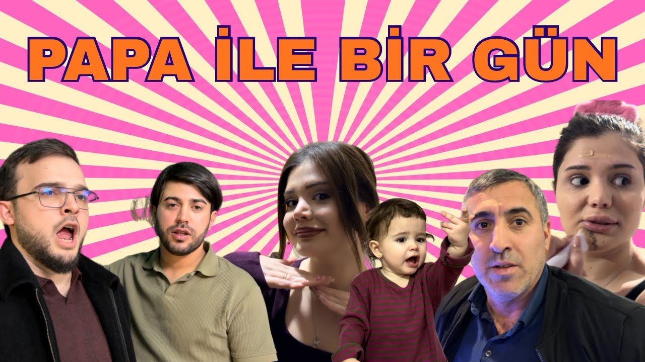 MAMA YOXDU😩PAPANIN ALİSA İLƏ İMTAHANI😂AD GÜNƏ GETDİK😍☺️