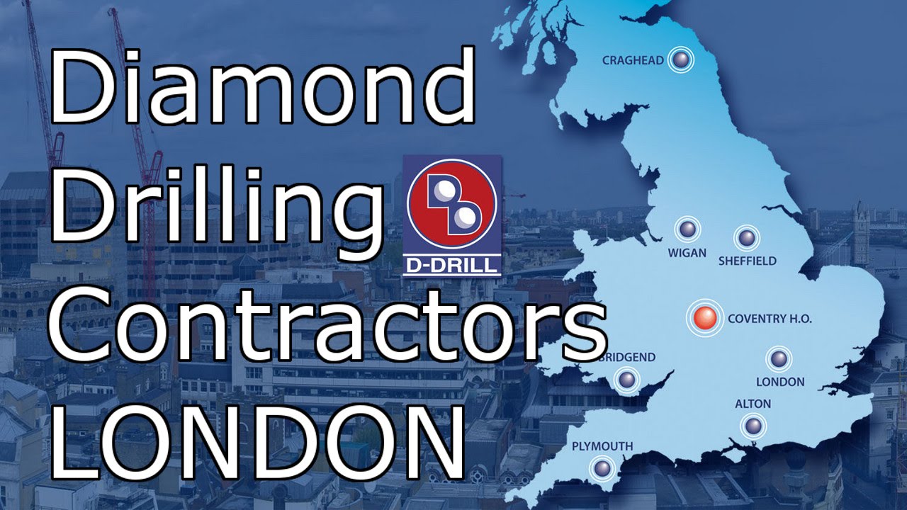 Diamond Drilling London | Rapid Response Drilling Contractors 0800 612 8175