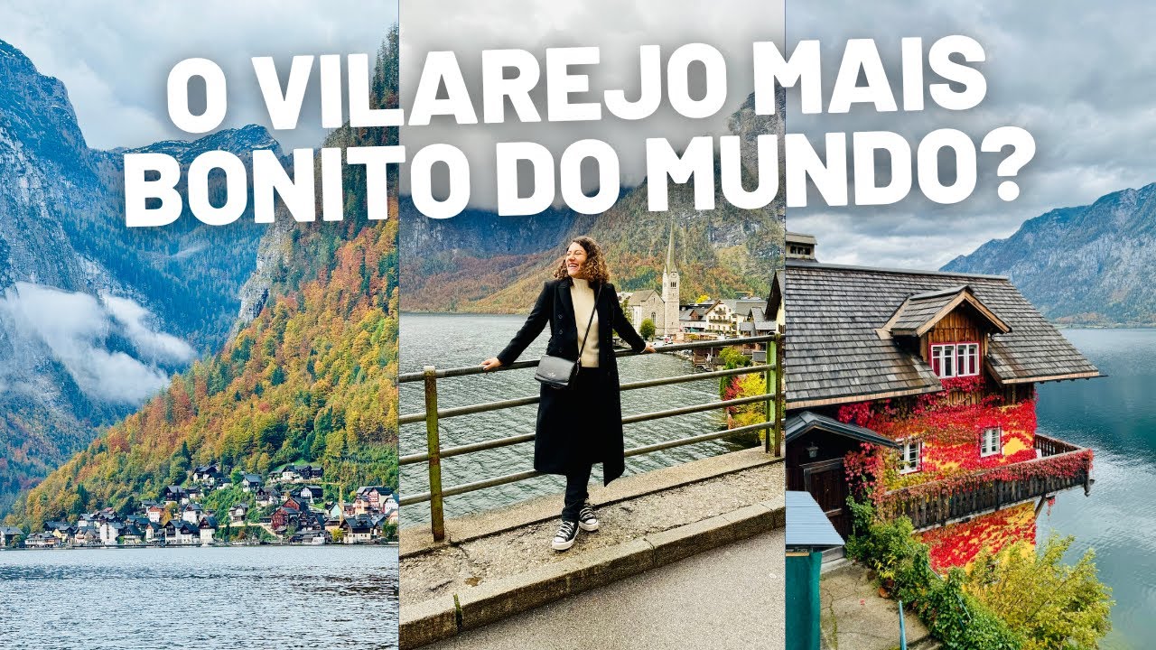 HALLSTATT: um dia no vilarejo mais bonito do mundo na Áustria!