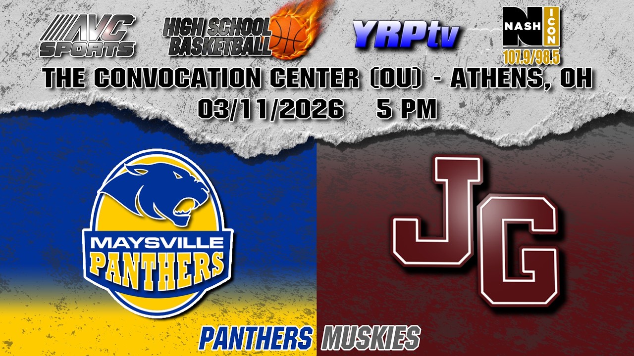 Maysville Panthers vs John Glenn Muskies HS Basketball Playoffs 03.11.2026