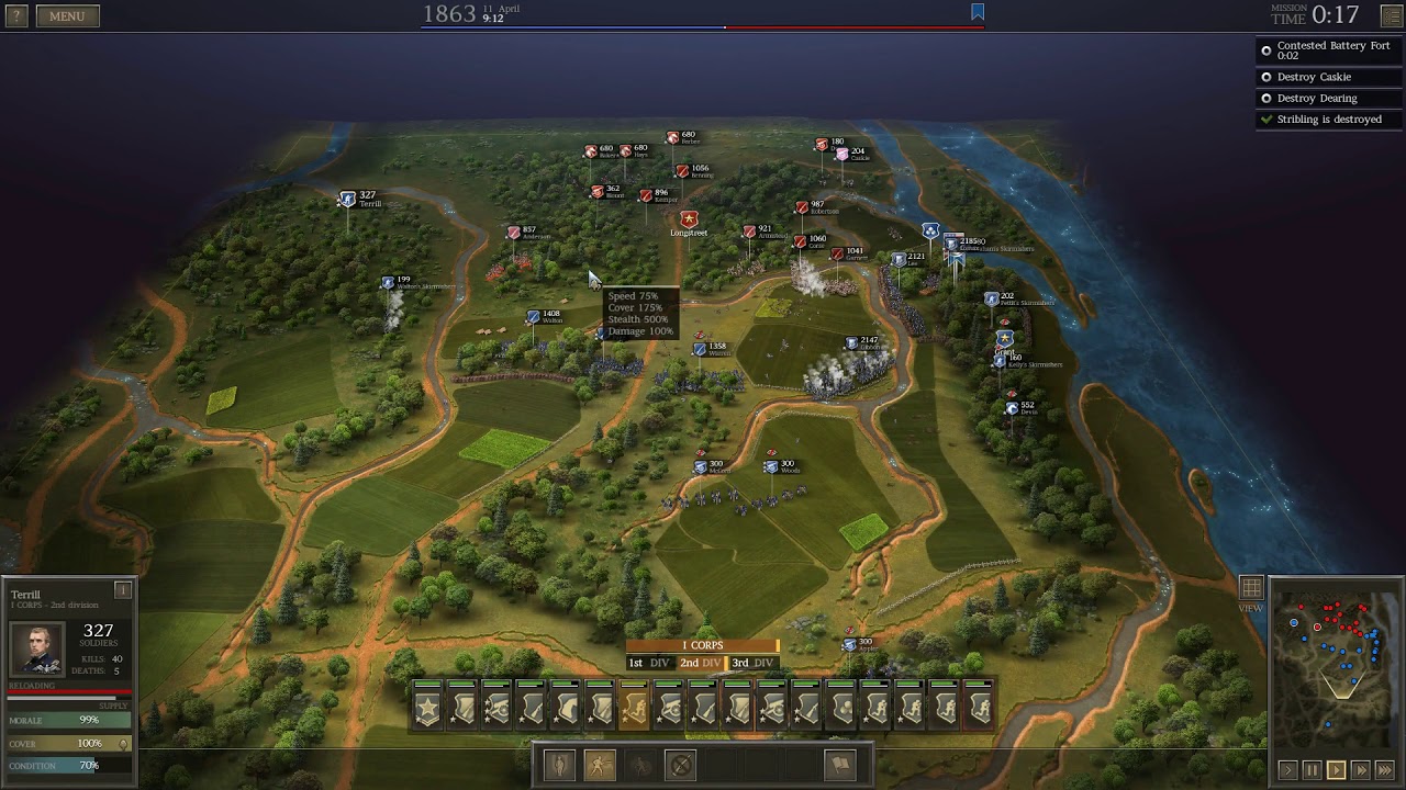 Ultimate General: Civil War - Union - Nansemond River - Brigadier General