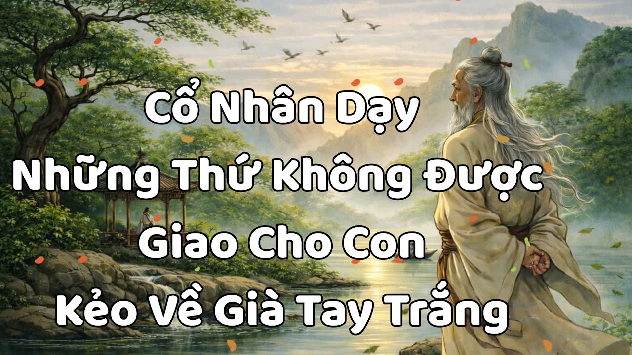 Cổ Nhân Dạy: Những Thứ Không Được Giao Cho Con Kẻo Về Già Tay Trắng