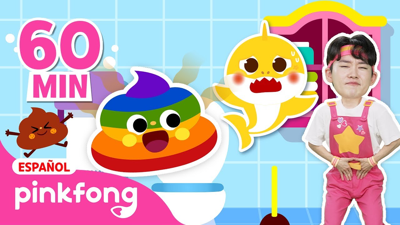 💩Popó de Arcoíris | +Recopilación | Aprende los Buenos Modales para Niños | Pinkfong en español