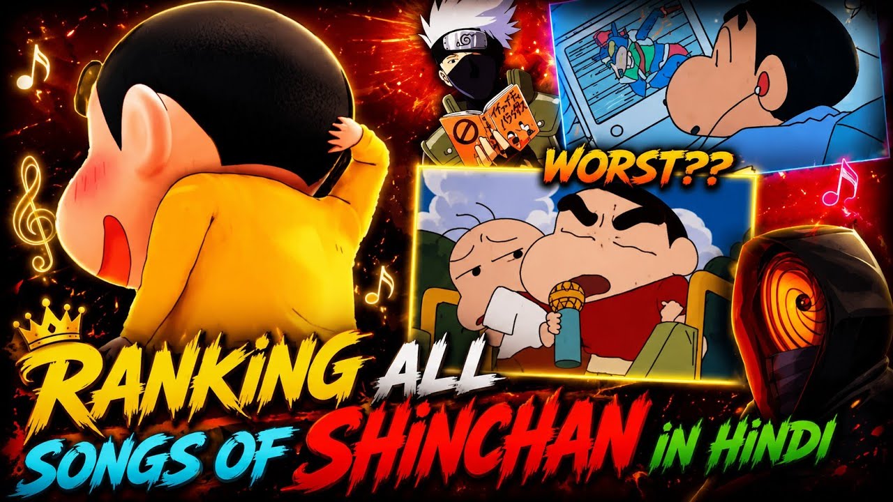 Why Shinchan Songs are Emotion for us ll Reviewing Top 10 OP songs of Shinchan