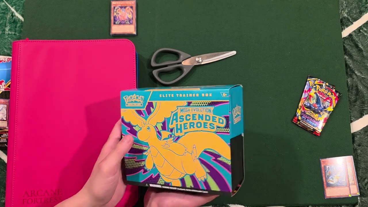 Pokémon Mega Evolutions EX: Ascended Heroes ETB Unboxing & Pack Opening w/ Community Giveaway!