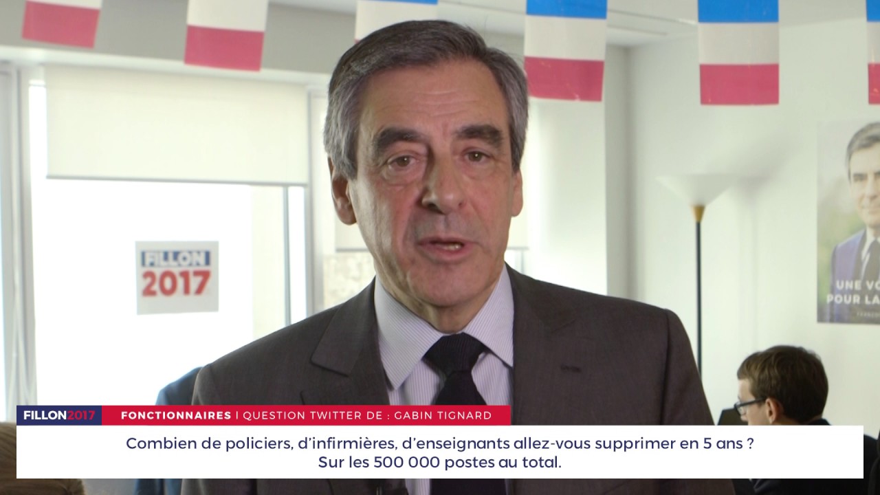 La réduction du nombre d'emplois publics