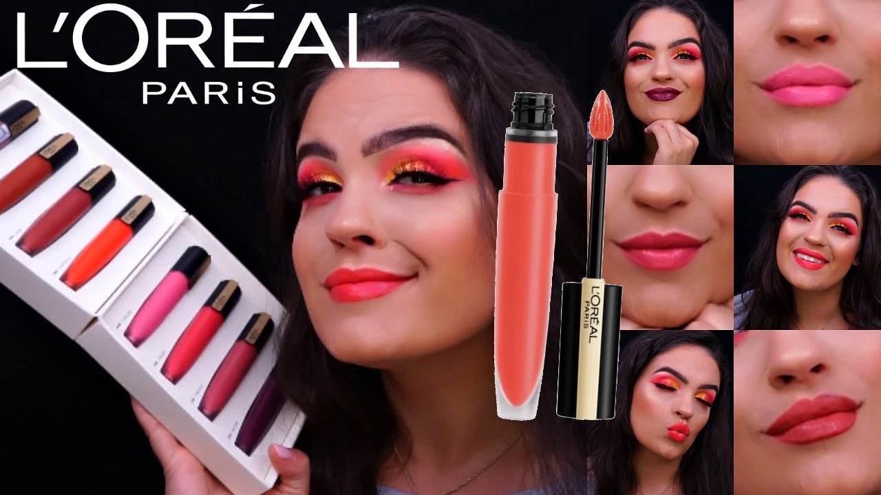 NEW Additions to L'Oreal Paris Rouge Signature Lip Stain Review & Swatches