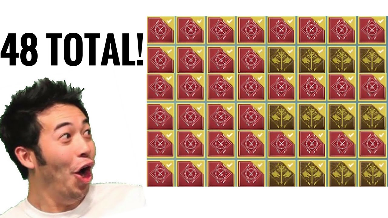 MASSIVE LOOT HAUL! Opening 48 Weekly Crucible & IB Bounties