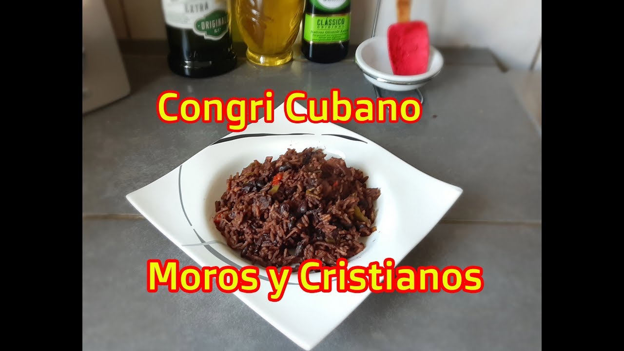 Arroz Congrí Receta /Moros y Cristianos Receta Cubana