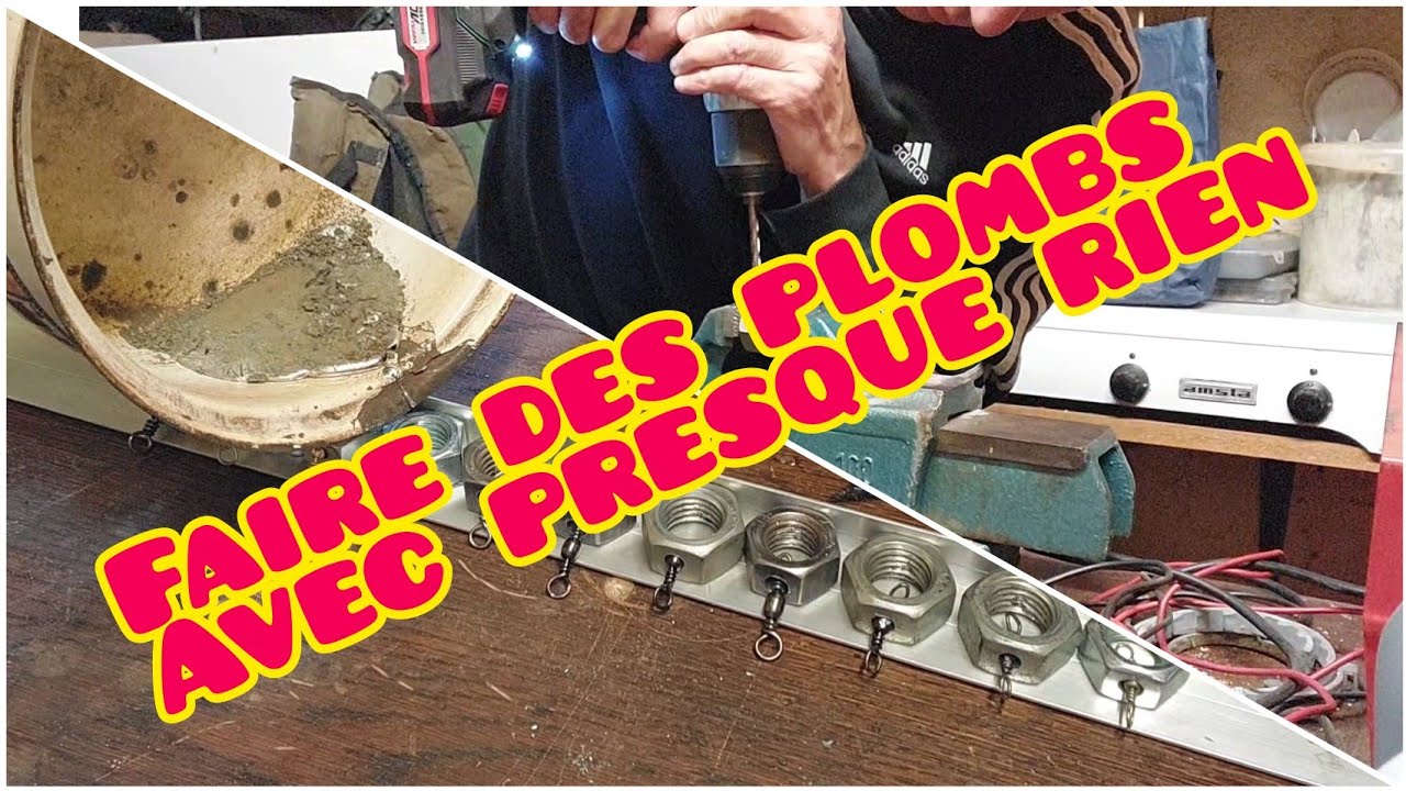 faire des plombs à Carpe avec presque rien 😍