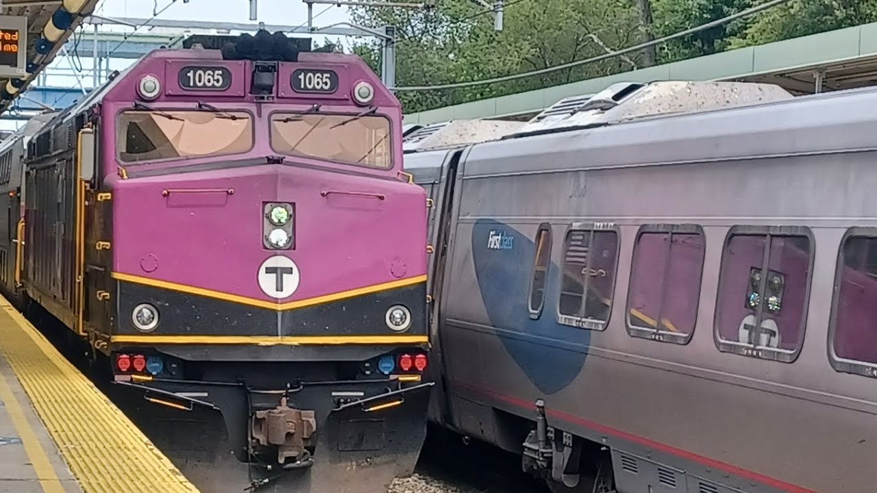 Railfanning @ Rte 128 Station! With @NortheastRailfan577 @NA_Railfanning_Productions  August 6, 2025