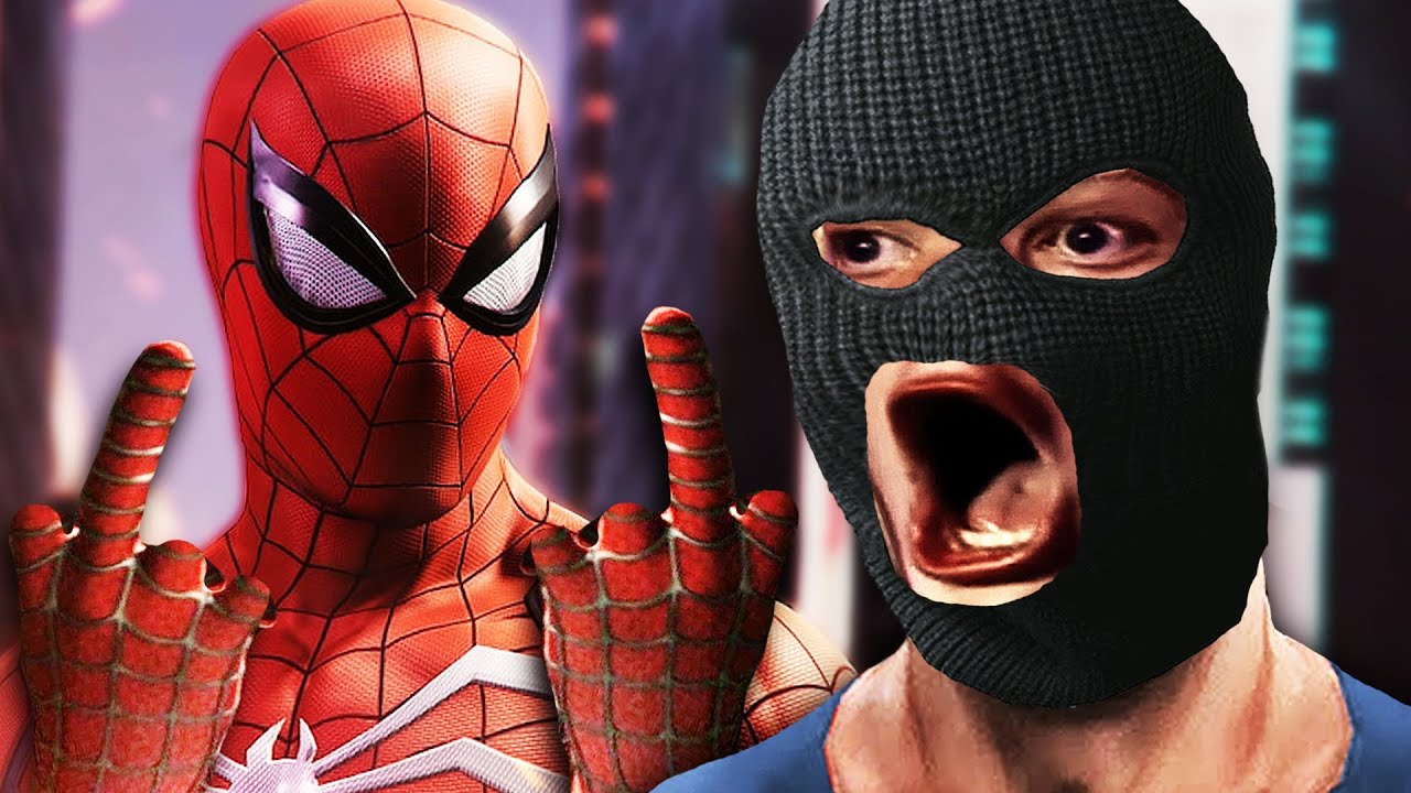 HOMEM-ARANHA ACABANDO COM A BANDIDAGEM | Spider-Man