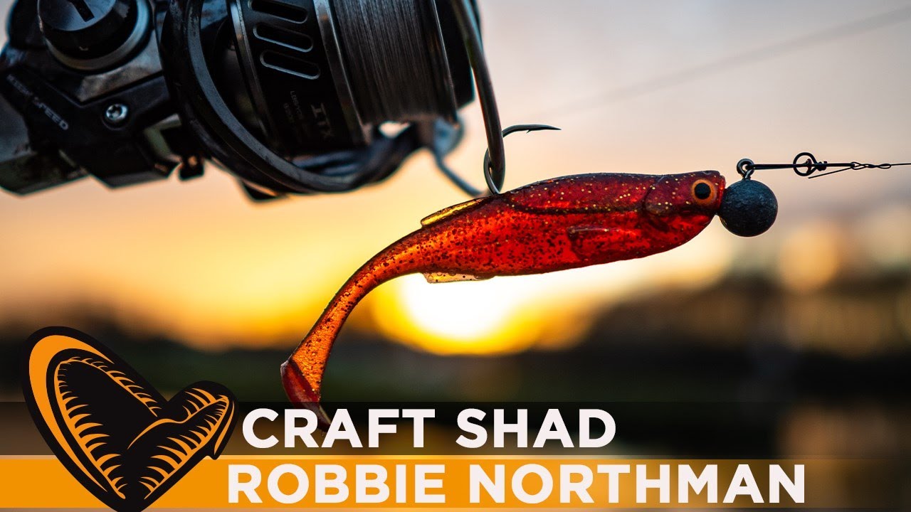 Craft Shad Lure Fishing for Pike and Perch - Robbie Northman