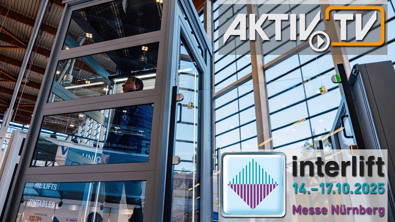 interlift Nuremberg Messe &bull; Exhibitor Notes &bull; AKTIV TV &bull; AKTIV Booth Construction & Film Production