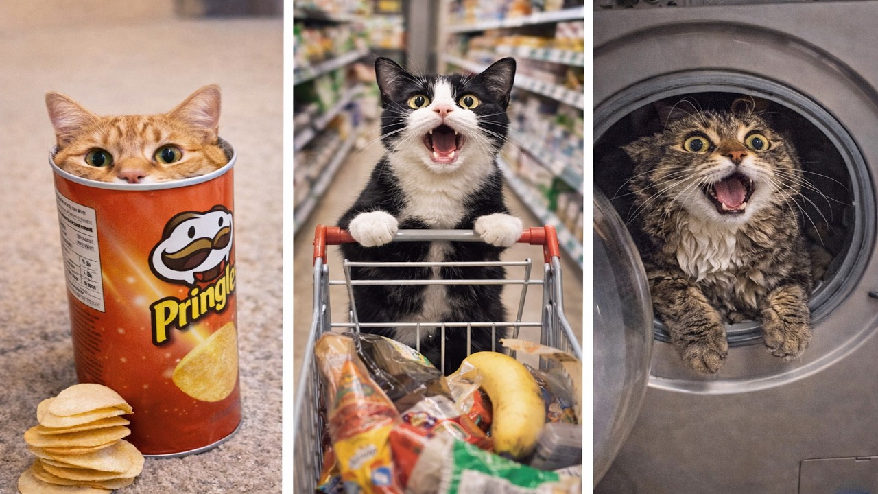 🤣 Bruschimichis | Compilación de Videos de Gatos Graciosos
