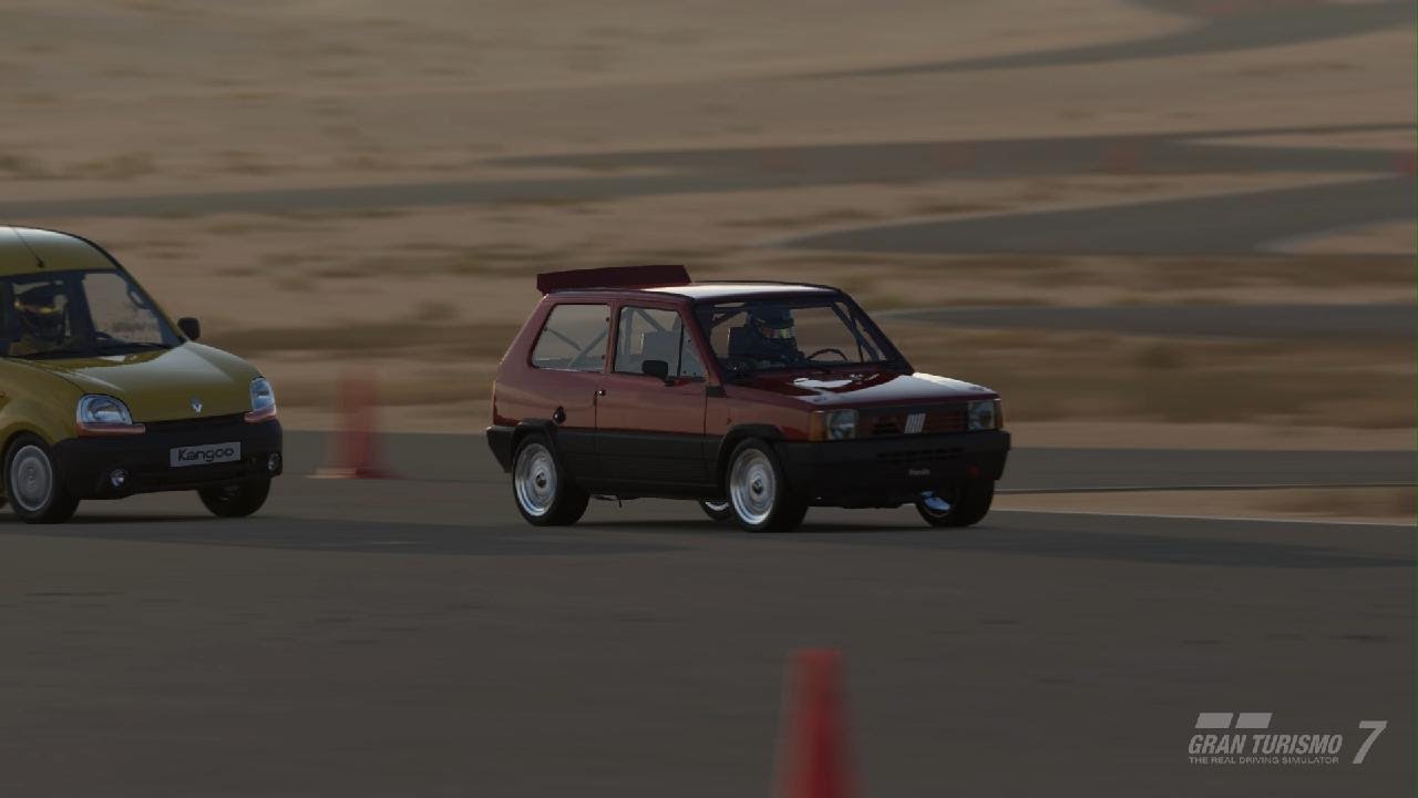 Gran Turismo 7 -PS5- Fiat Panda 30CL MS - Willow Springs International Raceway