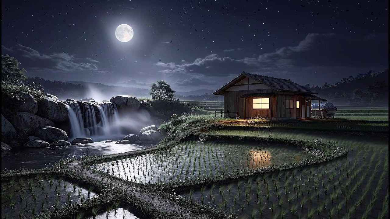 Calming Night 🌑 Healing of Stress,Anxiety and Depressive States,Relaxing ,Nighttime Sleep Time 27