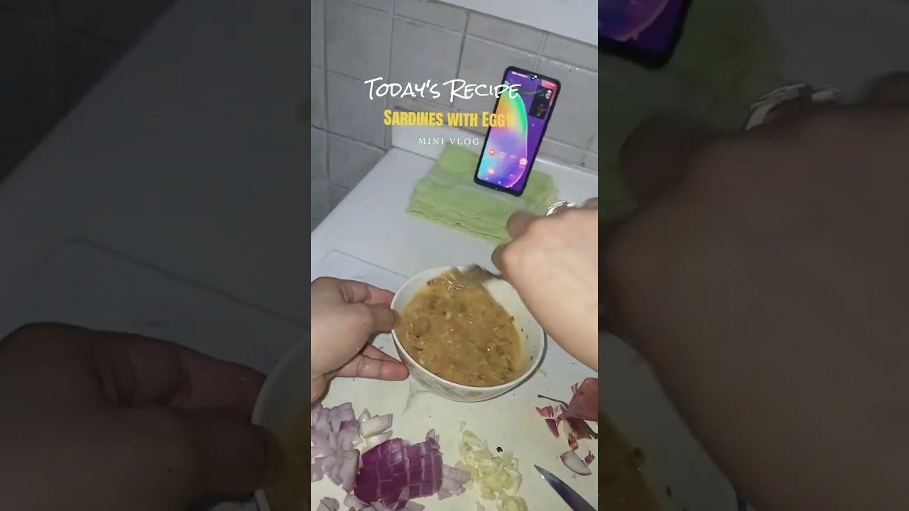 “Sardinas + Itlog = Life Saver Ulam! 😋🔥 | Budget Meal Alert! Sardines with Egg in Minutes 🥚🐟