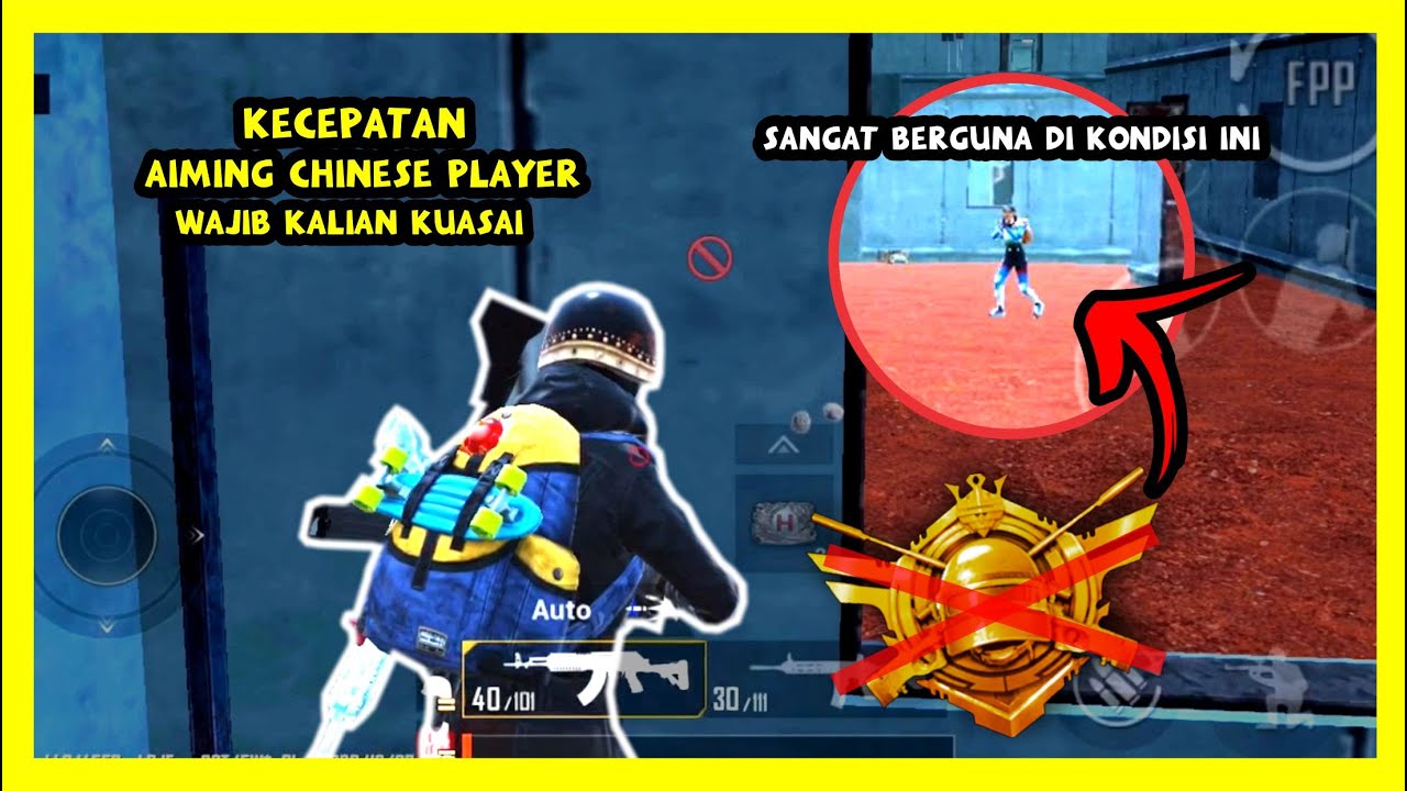 Ini Alasan Kenapa KALIAN WAJIB TIRU KECEPATAN AIMING CHINESE PLAYER | NGOCEH PUBG MOBILE