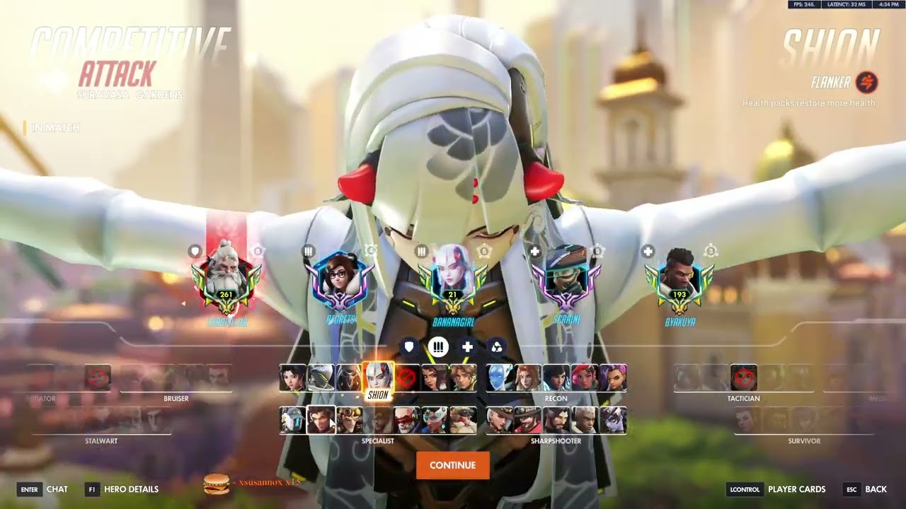 DAFRAN's Hard-Fought Shion & Reaper Game Overwatch Season 3