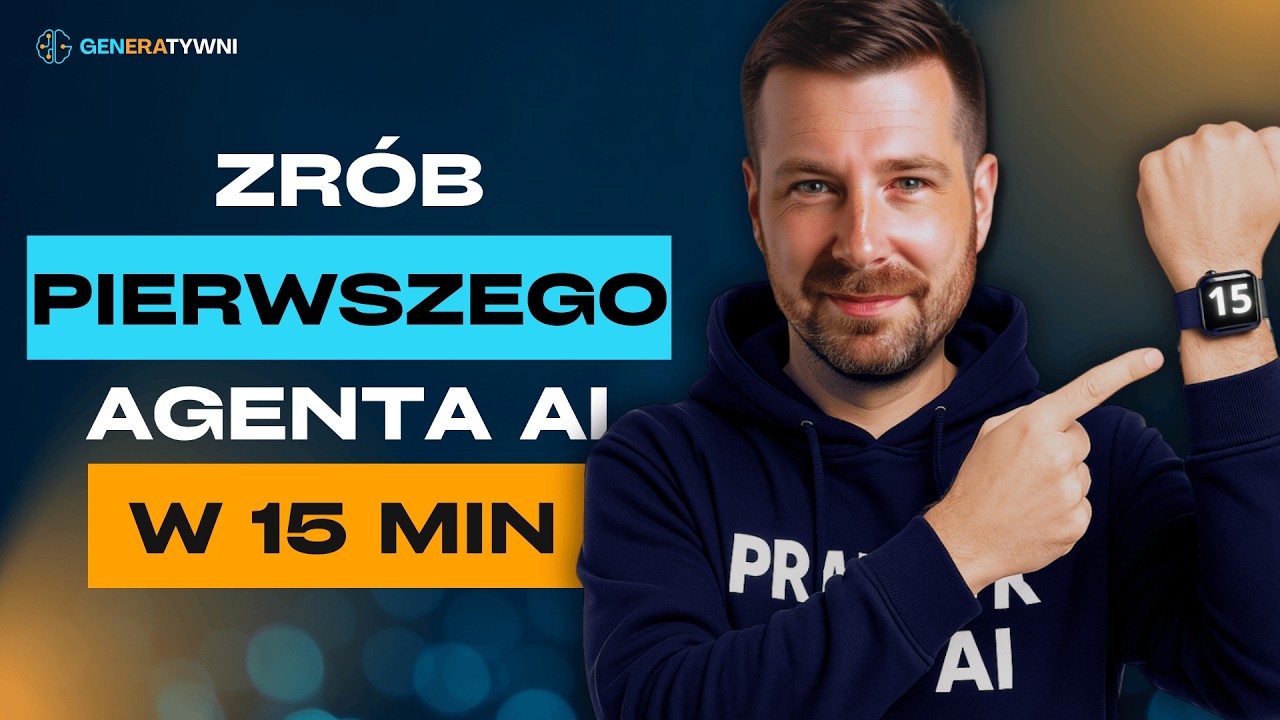 Zbuduj pierwszego agenta AI w 15 minut i 0 linijek kodu! [Poradnik dla początkujących]