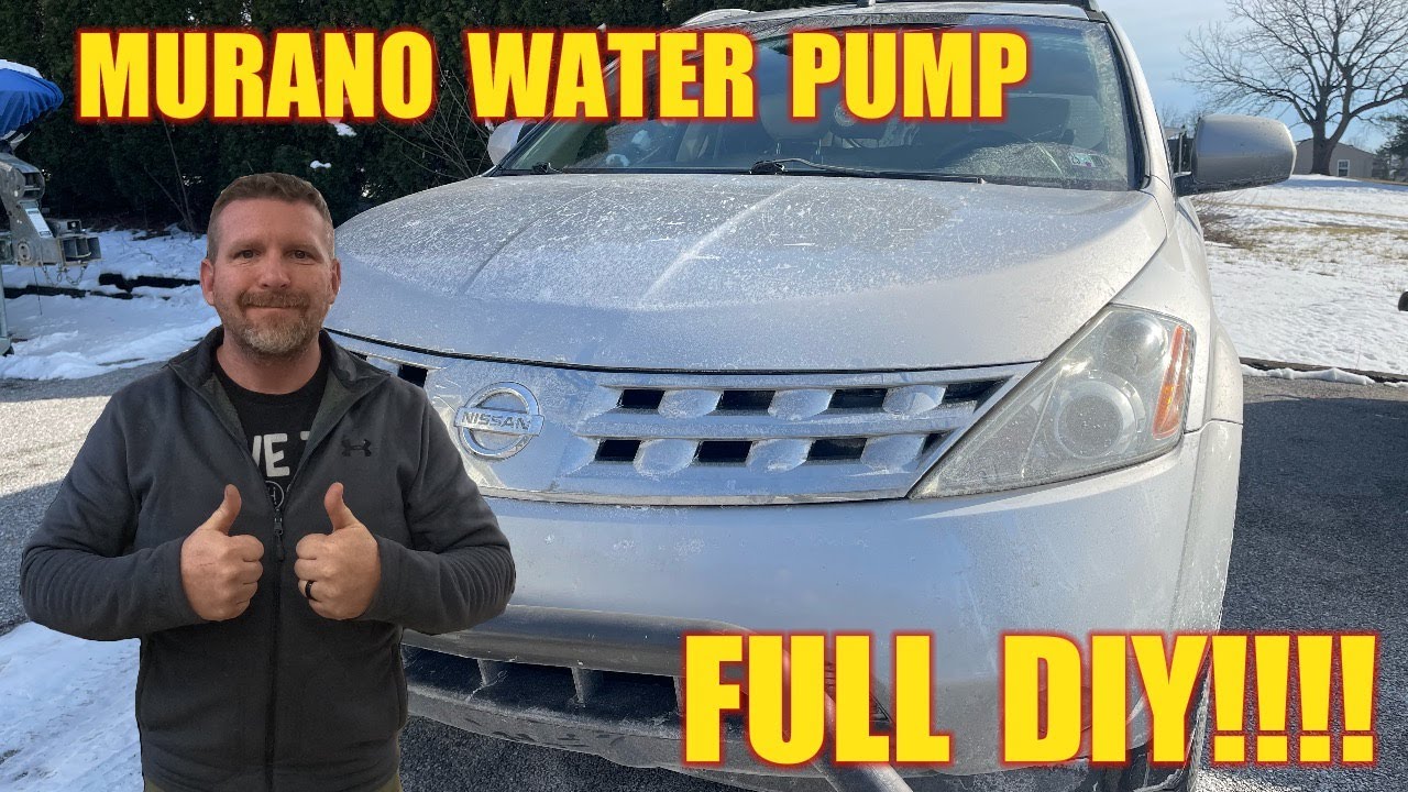 Nissan Murano Water Pump & Timing Chain Tensioner Replacement | DIY Step-by-Step Guide