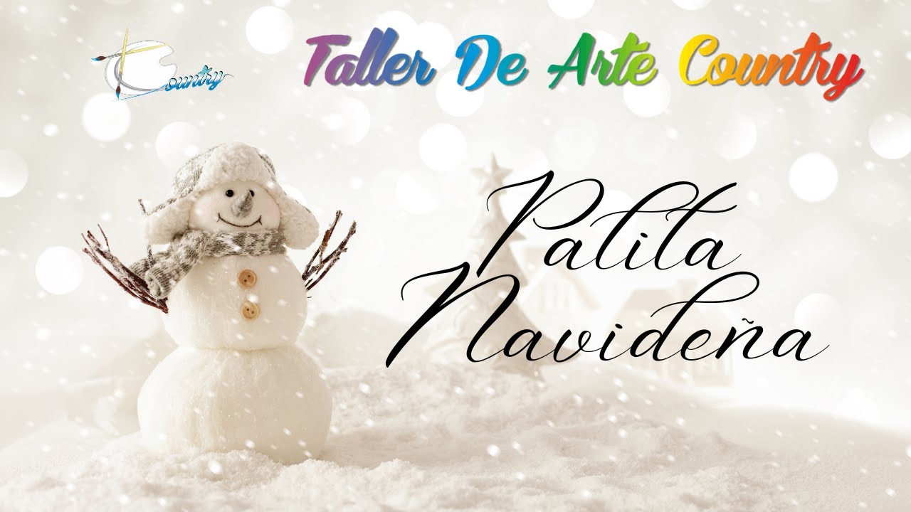 Palita Navideña - Curso Arte Country - Taller de Arte Country