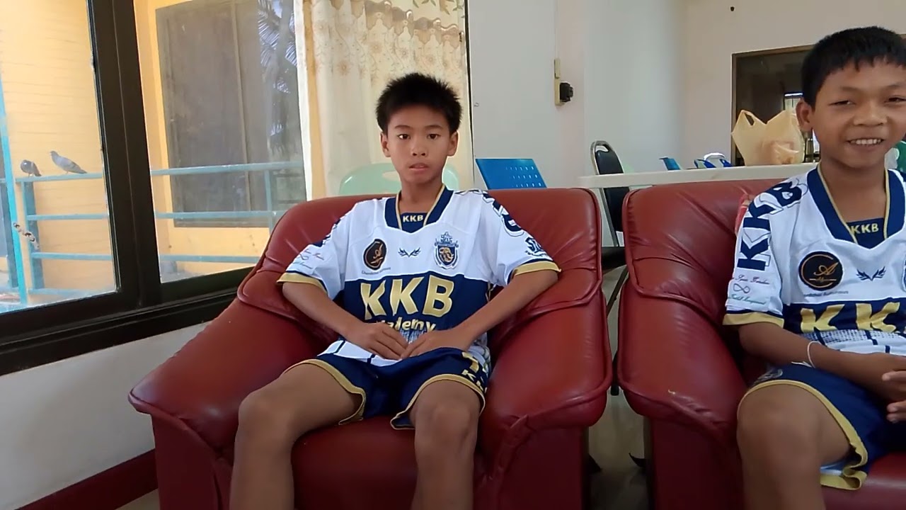 Interview children's KKB ACADEMY THAILAND..... PUNPUN U13......NAMO U12