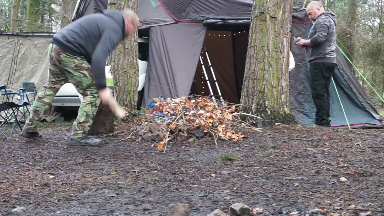 New Year Eve In Brockwell Woods