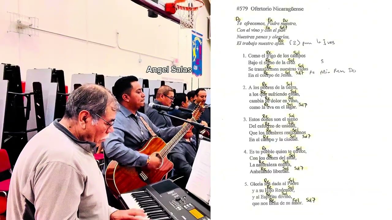 Ofertorio nicaragüense #canto de #ofertorio #letra y #acordes 