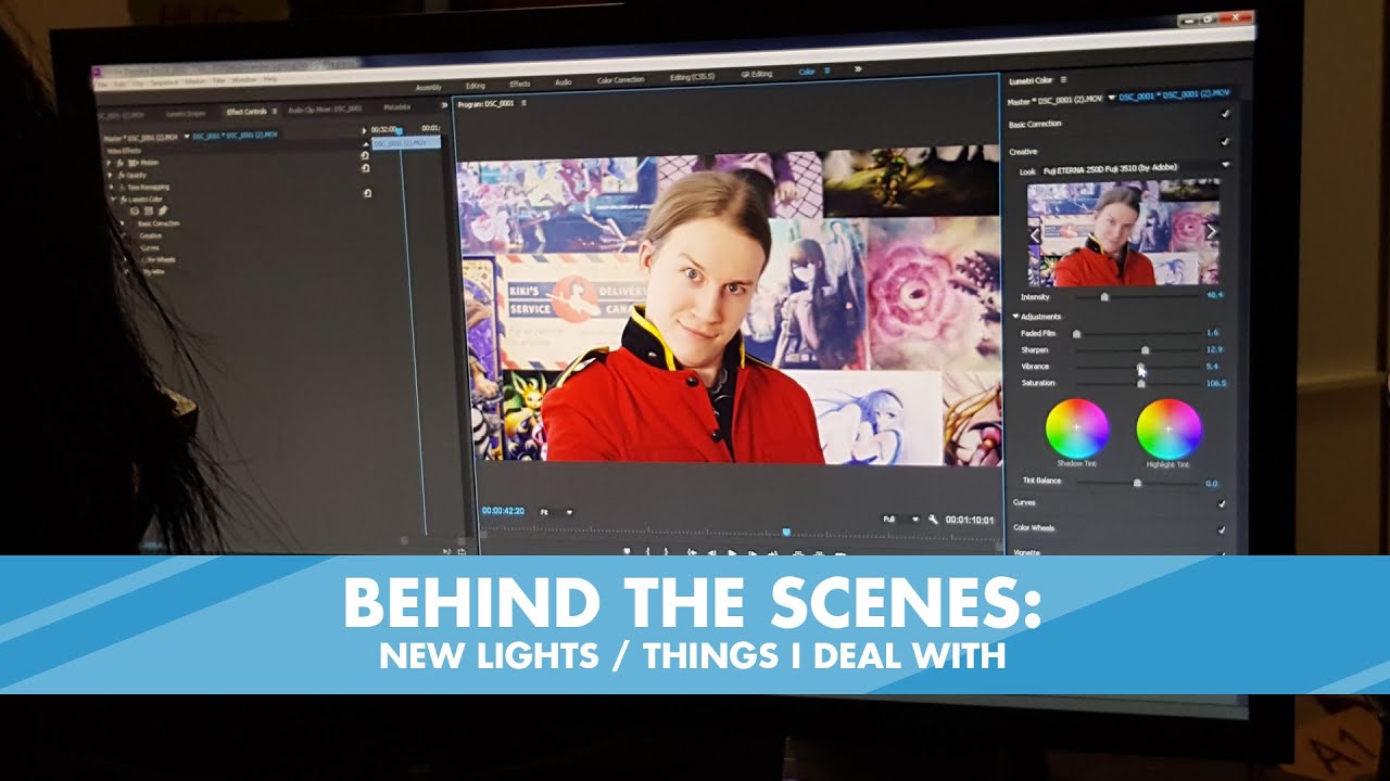 Behind the Scenes: New Lights / Things I Deal with