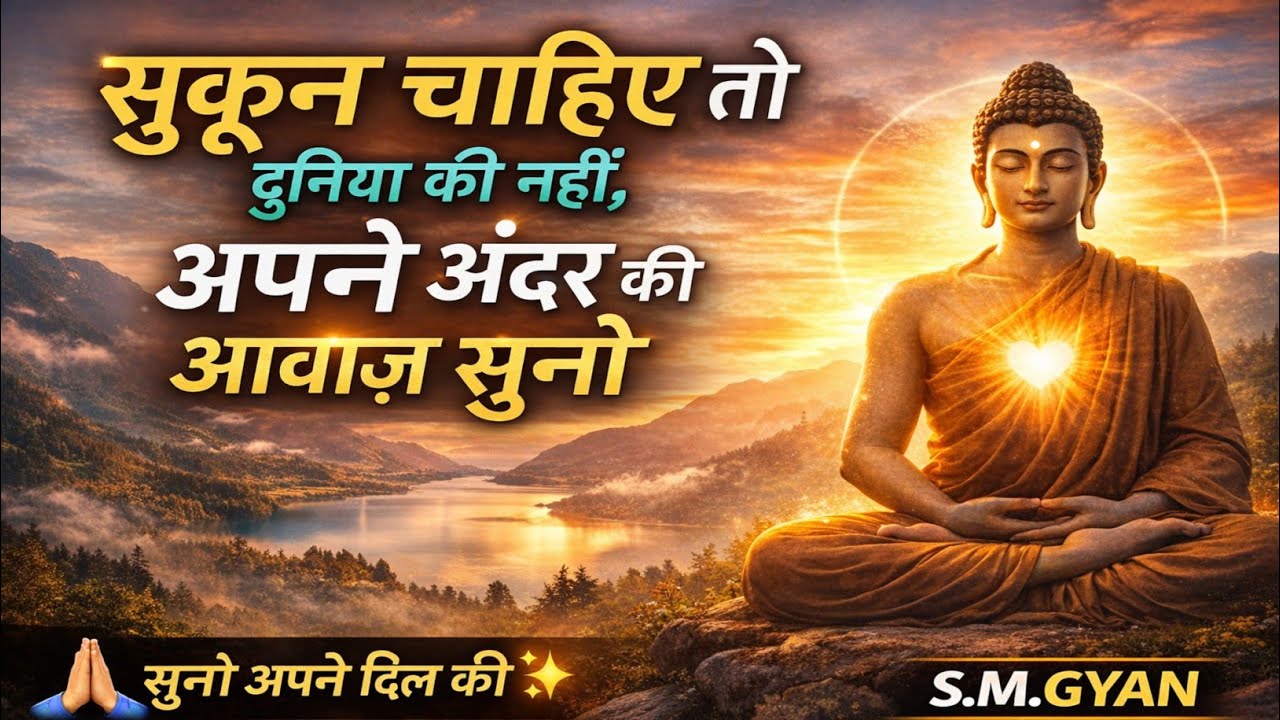 “सुकून चाहिए तो दुनिया की नहीं, अपने अंदर की आवाज़ सुनो | Powerful Motivational Hindi Video”