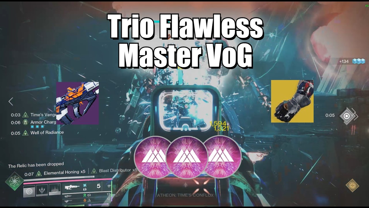 Destiny 2 - Trio Flawless Master VoG (Renegades)