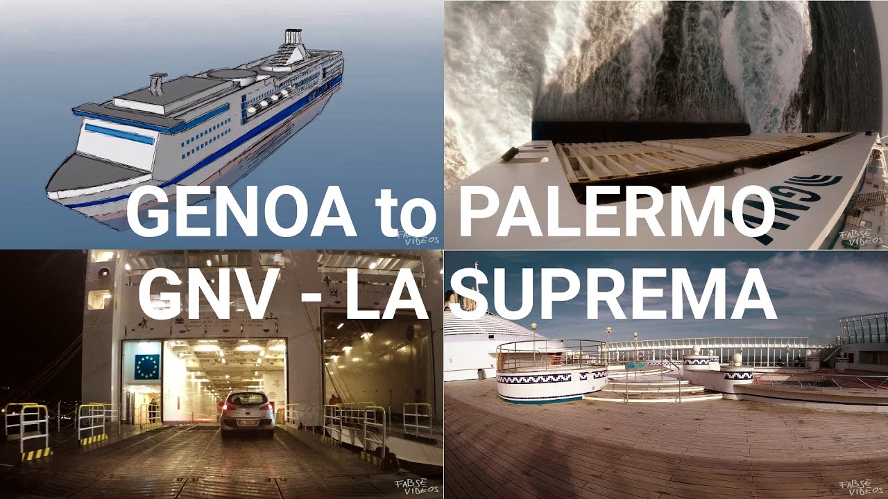 Genoa to Palermo - A Journey by Ferry – La Suprema GNV