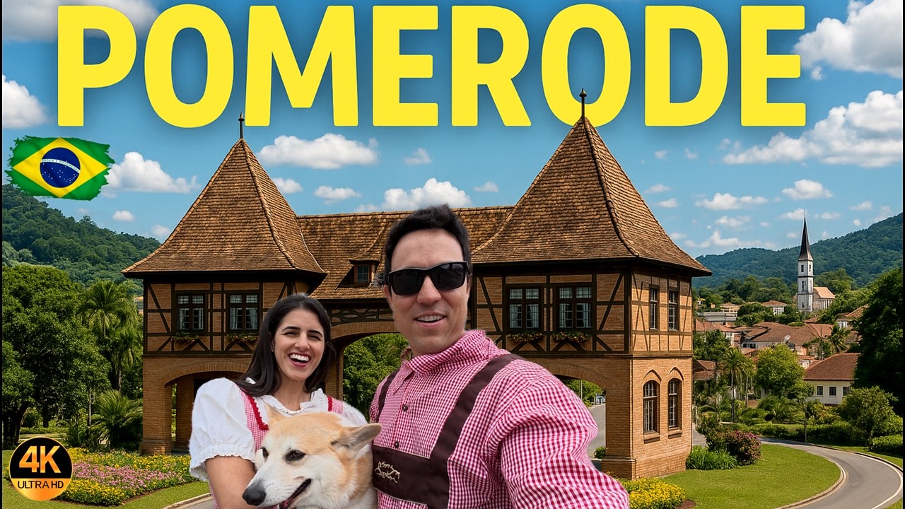 Parece Europa… Mas é a Cidade Mais Alemã do Brasil 🇧🇷